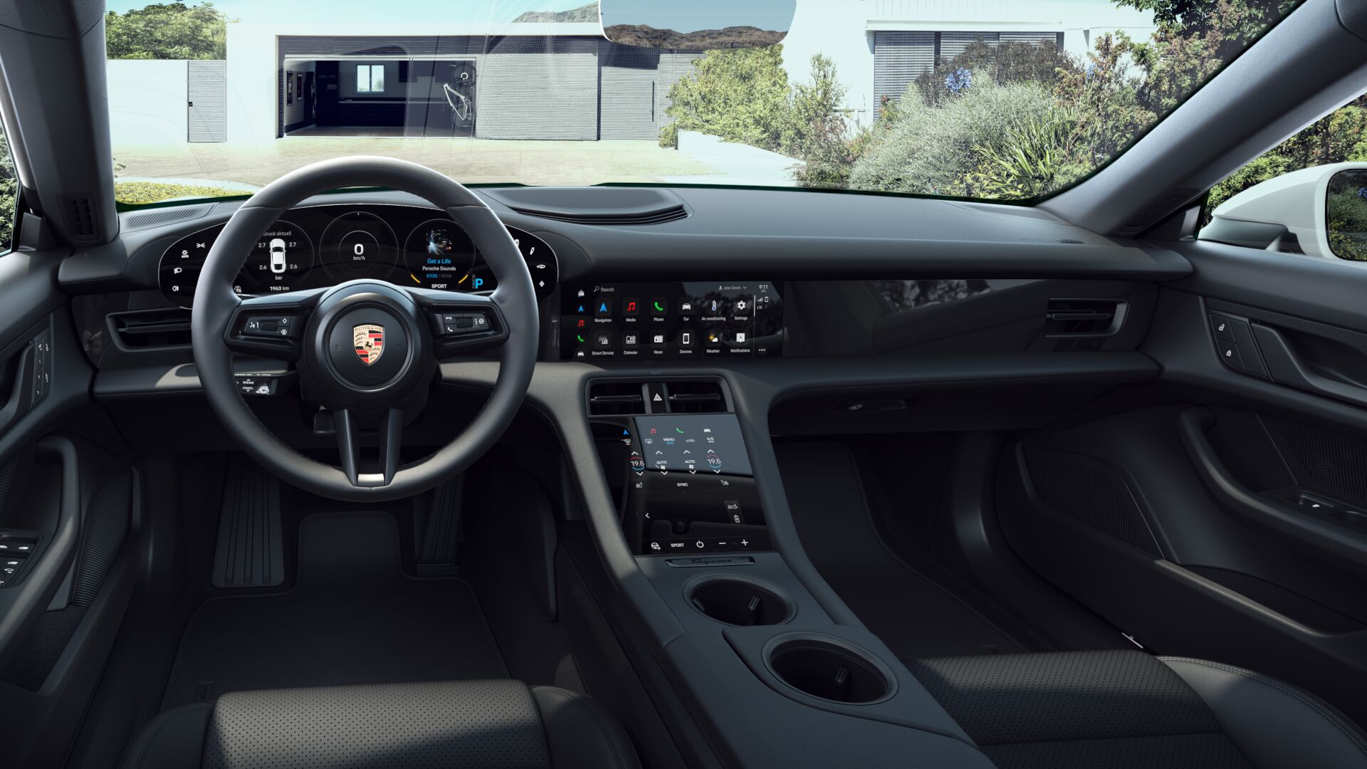  Technology meets class in the new Porsche SUV range; explore the Porsche Taycan interior at your premier Porsche Center in Collier County, Florida