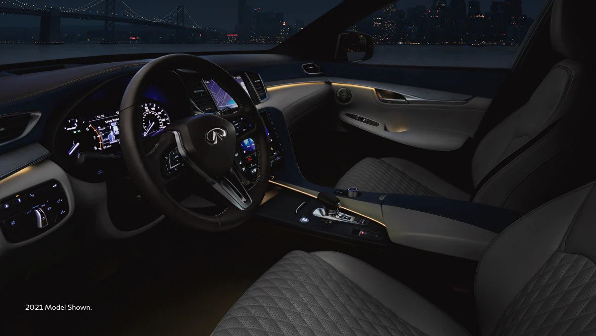 With a spacious and stylish interior, the QX50 is a good choice for those who want an elegant car. The inside is luxurious, and the exterior looks fantastic! Book a test drive at Fort Myers INFINITI.