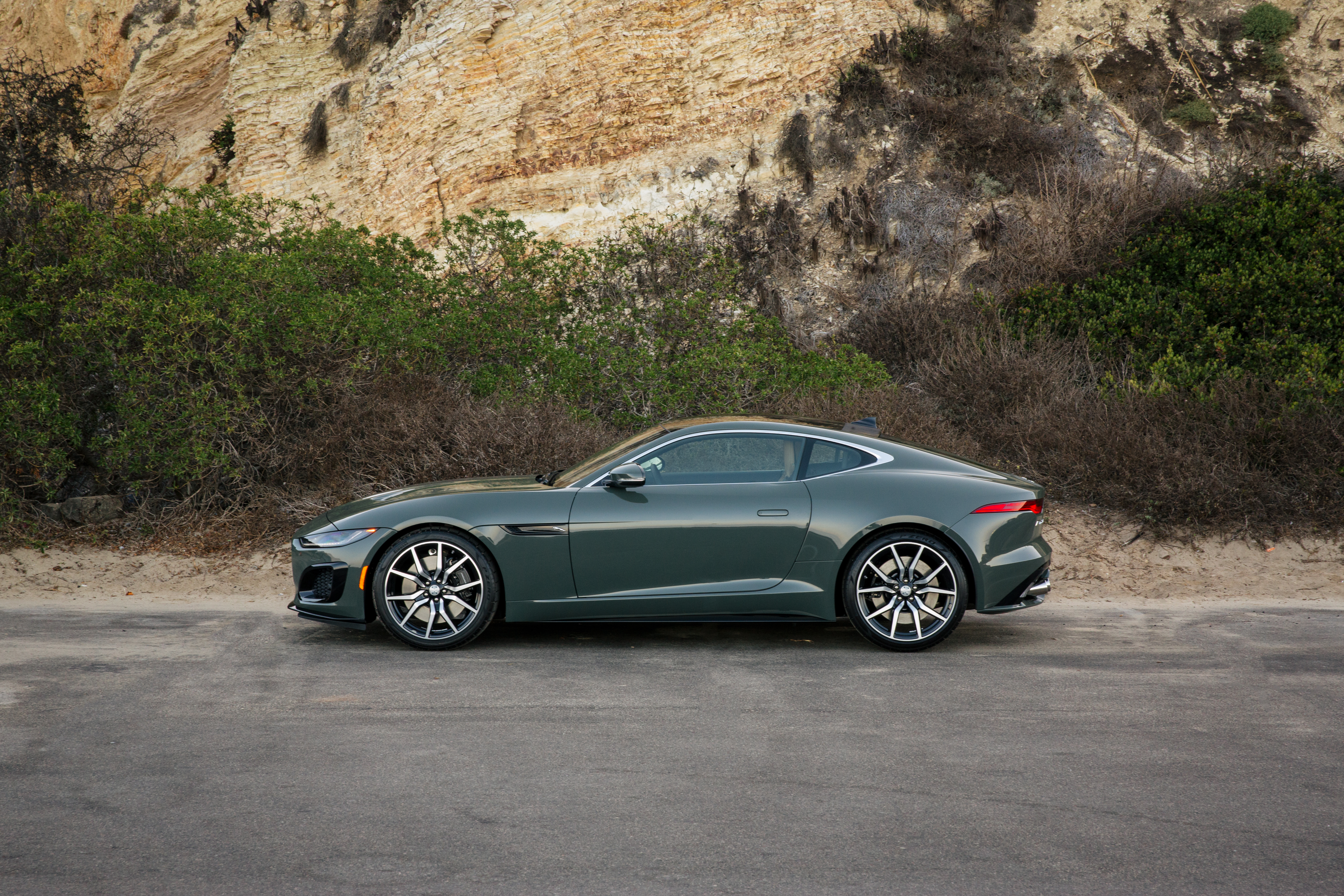  2019 2020 2021 Jaguar F Type Coupe features an all-new supercharged 3.0-liter V6 petrol engine, producing a stunning 302PS and 516Nm of torque.