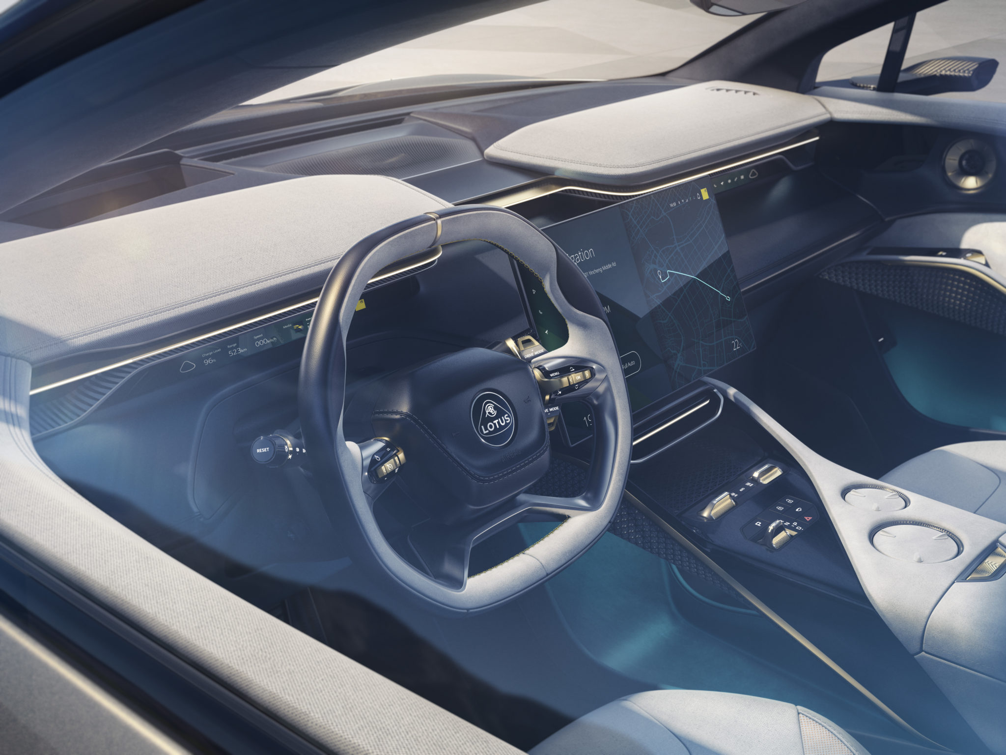 Lotus Orlando is a beautiful, luxurious and safe new subdivision in Orlando. Come and see the latest Lotus Eletre interior with us!