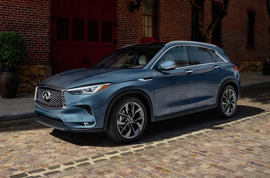 Explore the 2023 INFINITI QX50, a 5-seat luxury crossover SUV with available AWD capability, at Fort Myers INFINITI.