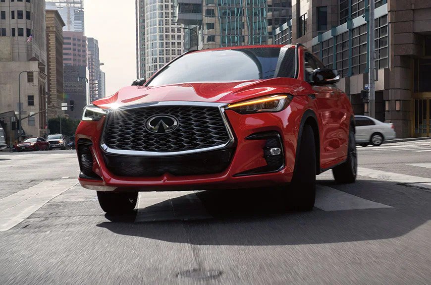 Experience the ultimate luxury with a new INFINITI QX55 SUV from Sanford INFINITI.