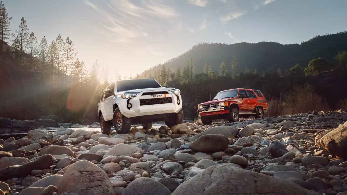 Discover the rugged and dependable Toyota 4Runner in Tewksbury, Massachusetts. Find the ideal 4Runner that meets your needs today! Our selection of new Toyota 4Runner 2022 and 2020 Toyota 4Runner vehicles are perfect for hauling around town and going off-roading.