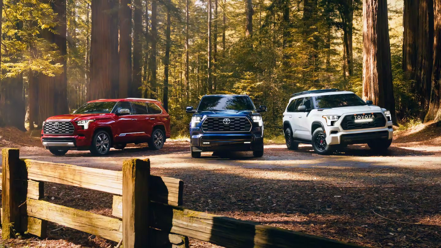 Get behind a fuel-efficient RAV4 Hybrid or a rugged 4Runner. Toyota Safety Sense ensures that your drive is safe and secure. Plus, enjoy tech and comfort features like heated seats and Apple CarPlay. See our selection of 2023 Toyota SUVs at Toyota of Cool Springs in Franklin, Tennessee. Test drive your dream Toyota SUV today - visit us today to start your journey.
