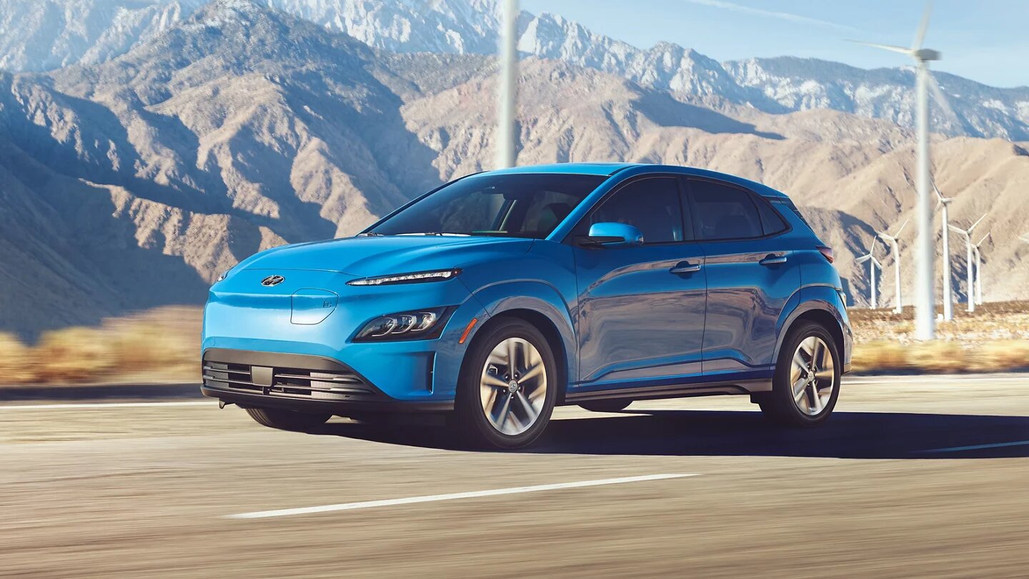 Discover the perfect electric car for your lifestyle at Lake Norman Hyundai in Cornelius, North Carolina. Experience the power and efficiency of the Hyundai Kona Electric, available now at a great price.