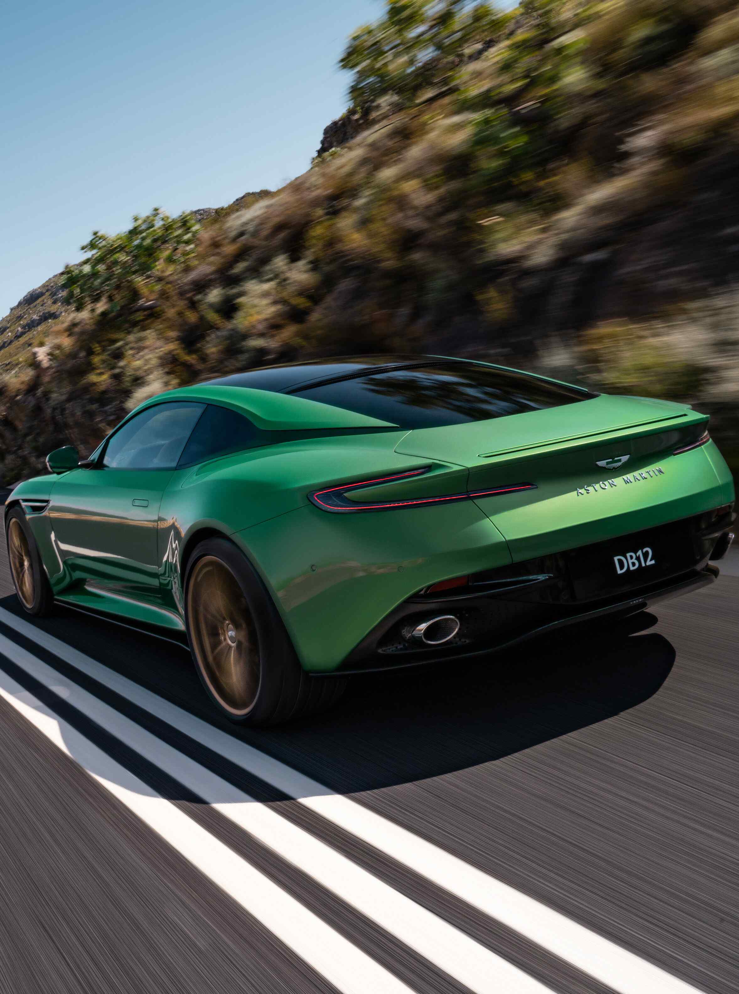 Aston Martin DB12 for sale in Aston Martin Orlando. Enjoy an incredible sports car experience with enhanced power and design.