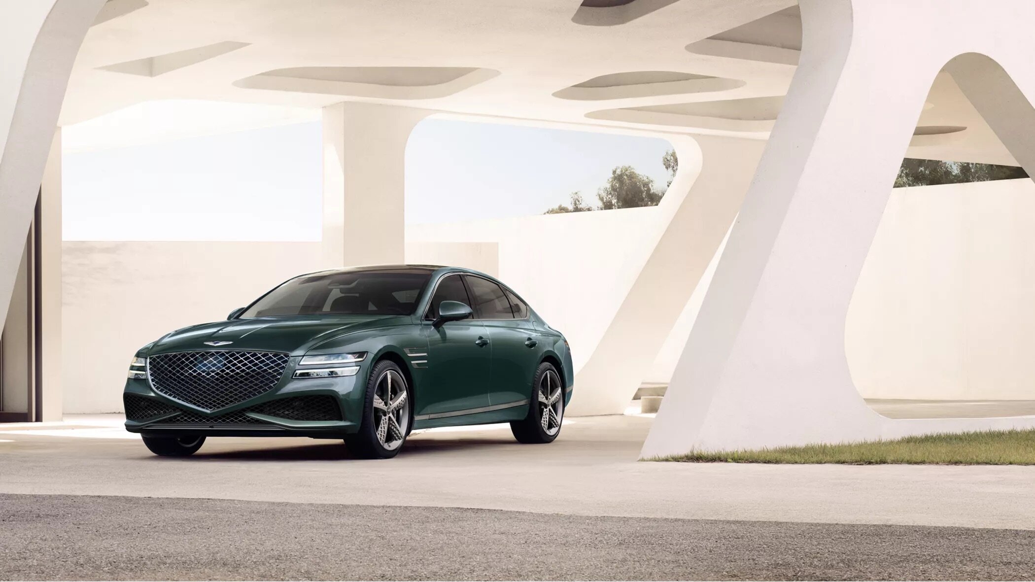 2025 Genesis G80 Available at Genesis of Framingham in Framingham, MA