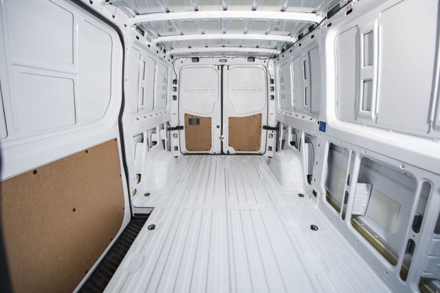 Mercedes-Benz Sprinter Van Interior showing available space