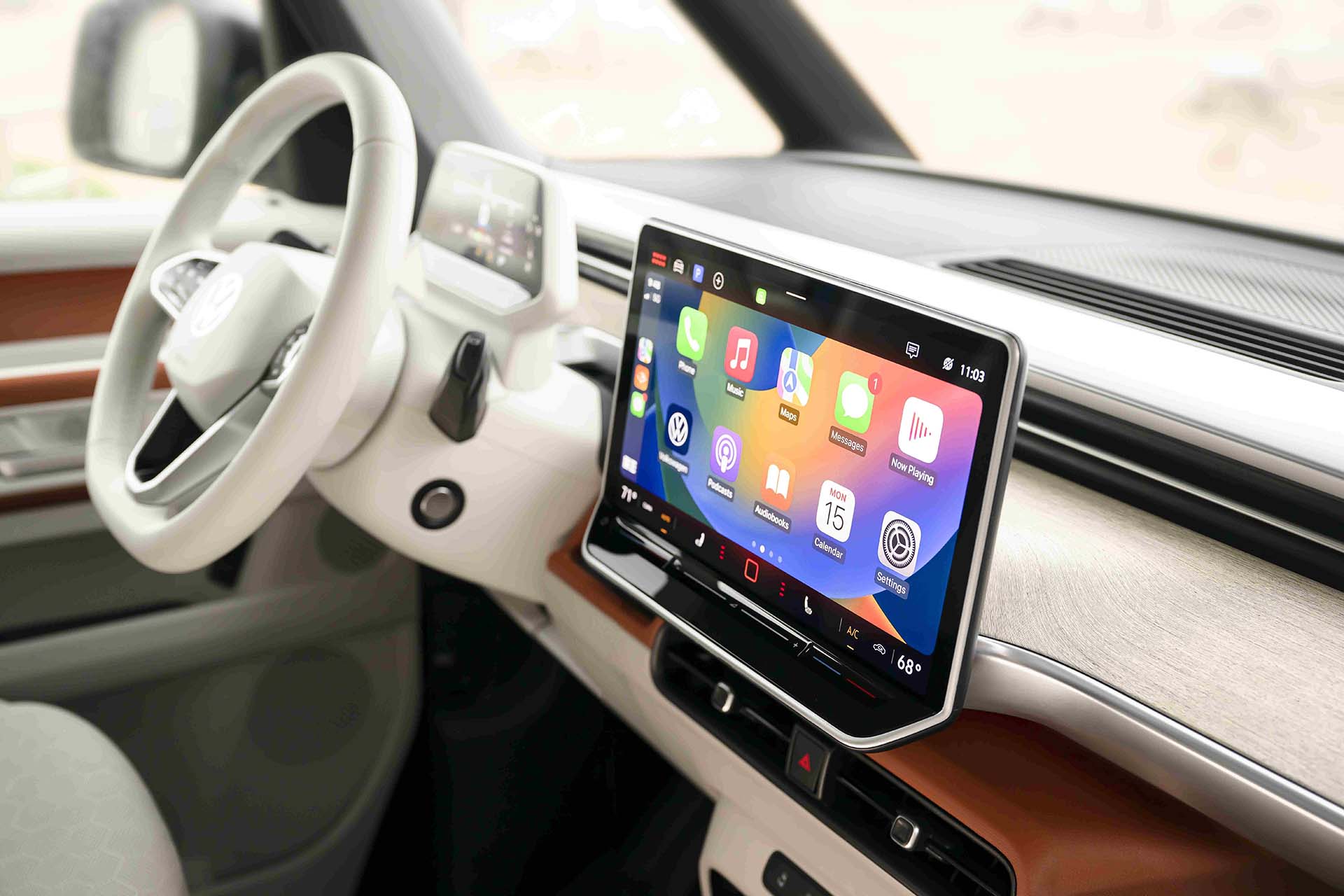 Volkswagen has integrated a range of smart features to keep you connected, informed, and entertained on the go