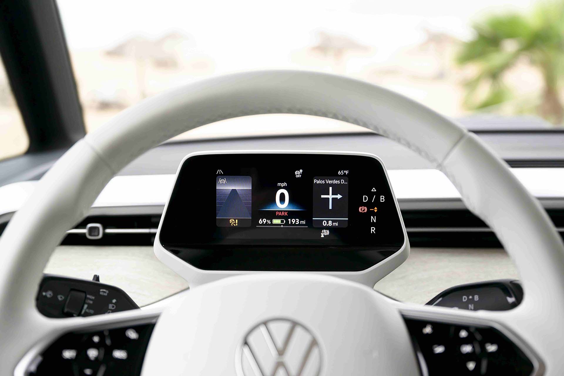 Volkswagen ID. Buzz front dashboard view in Charlotte, NC - ID Buzz technology features