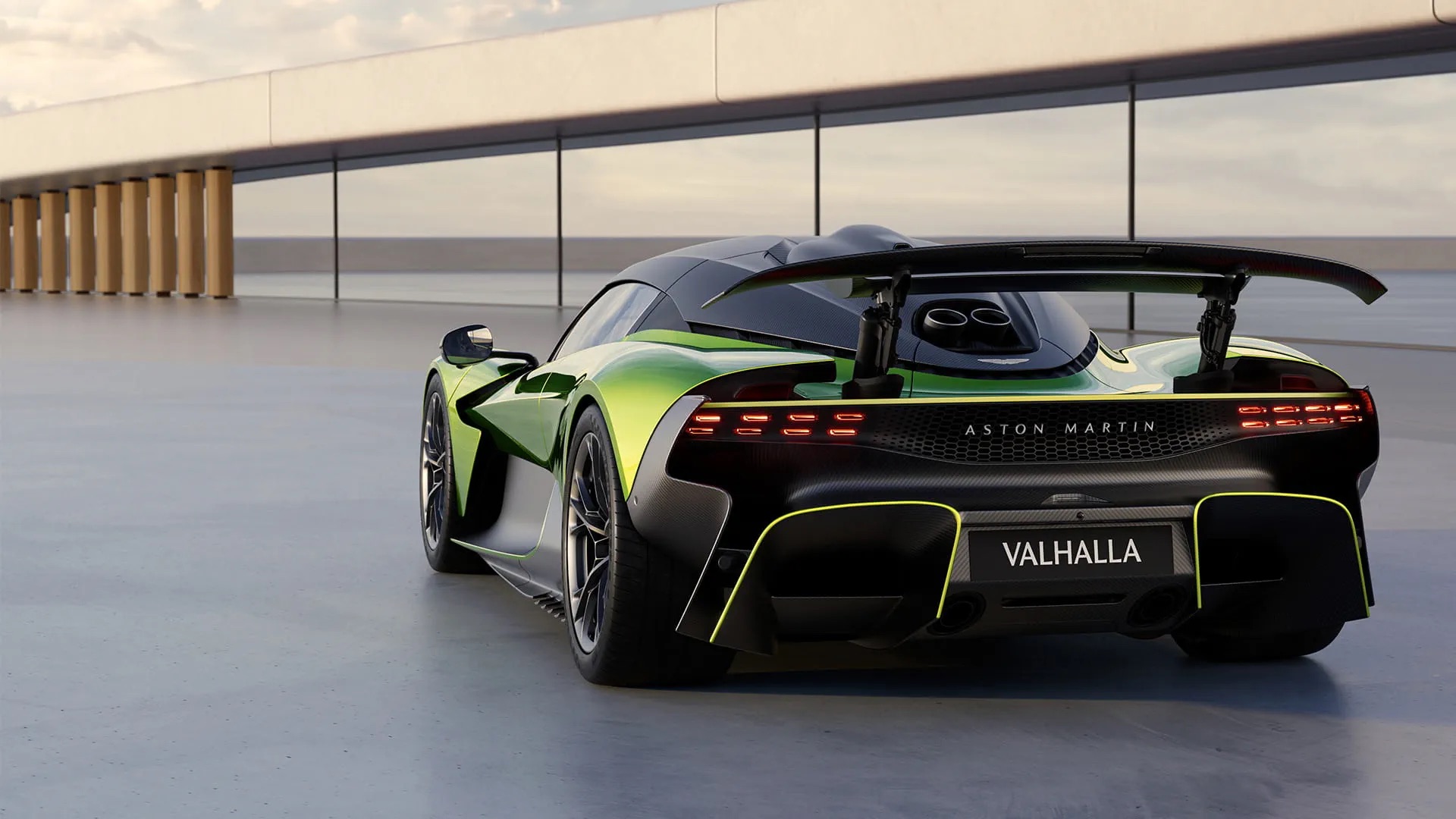 Aston Martin Valhalla Engine - Twin-Turbo V8 with Electric Motors