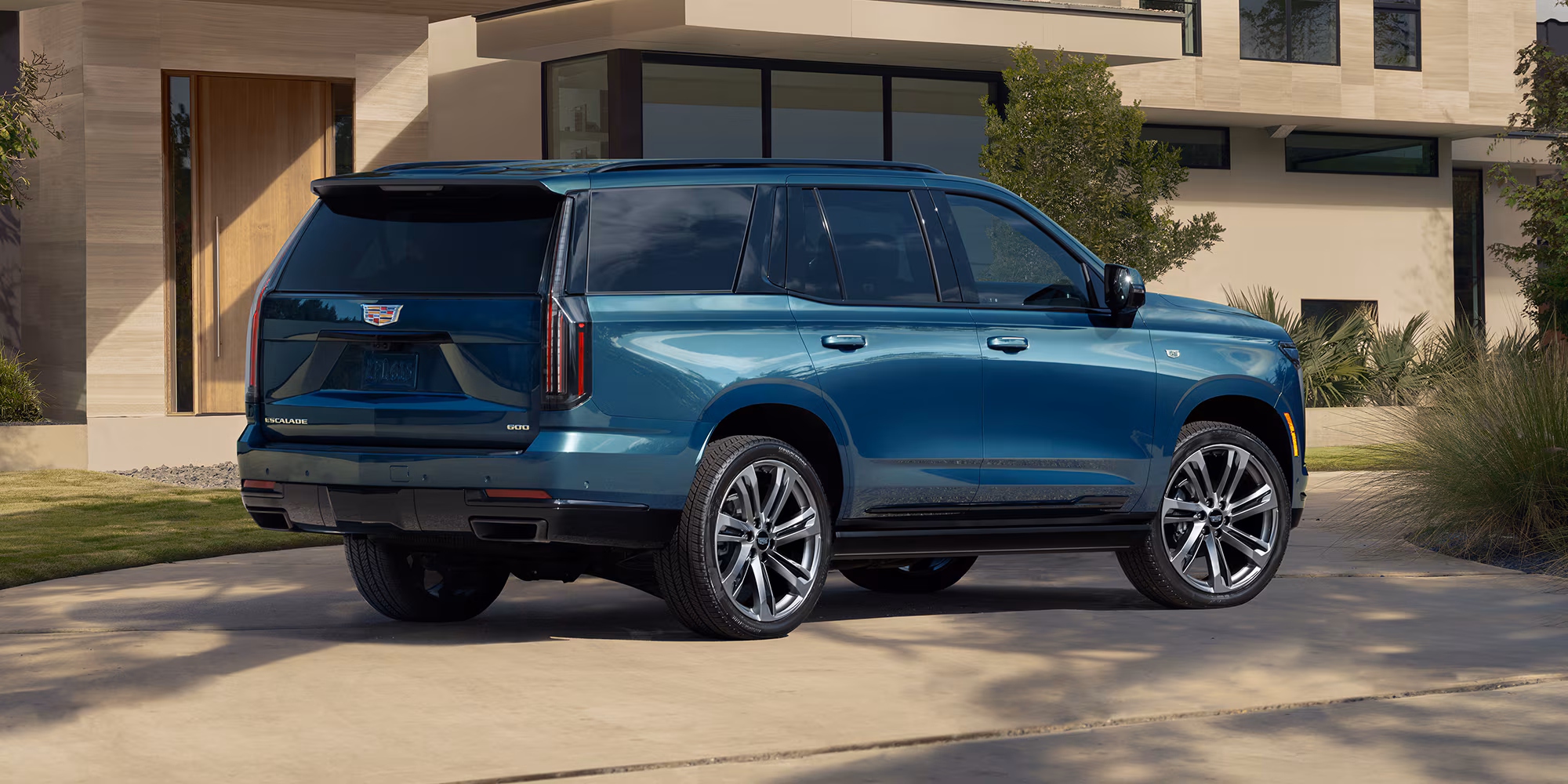 2025 Cadillac Escalade SUV at Gastonia Cadillac dealership serving Charlotte drivers with modern exterior styling