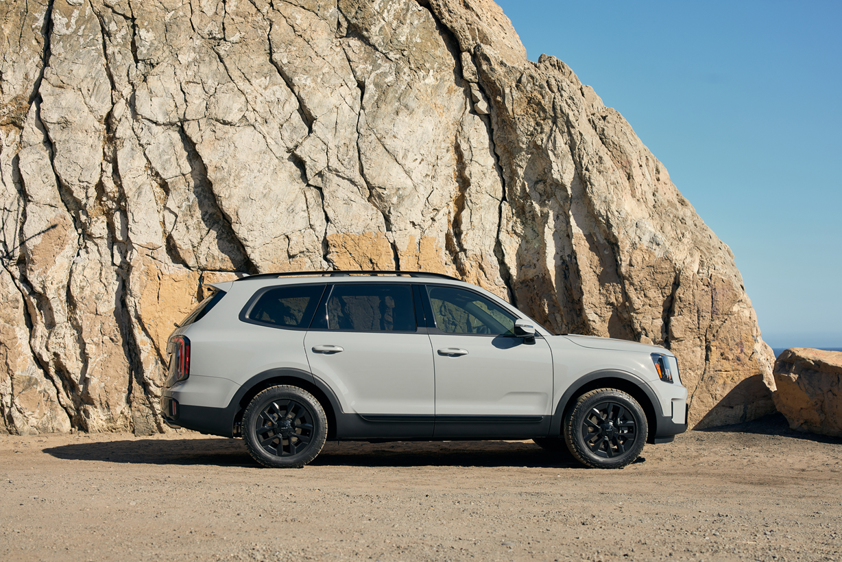 Kia Telluride SUV at Parkside Kia serving Morristown TN shoppers comparing new Kia models and Certified Pre-Owned options