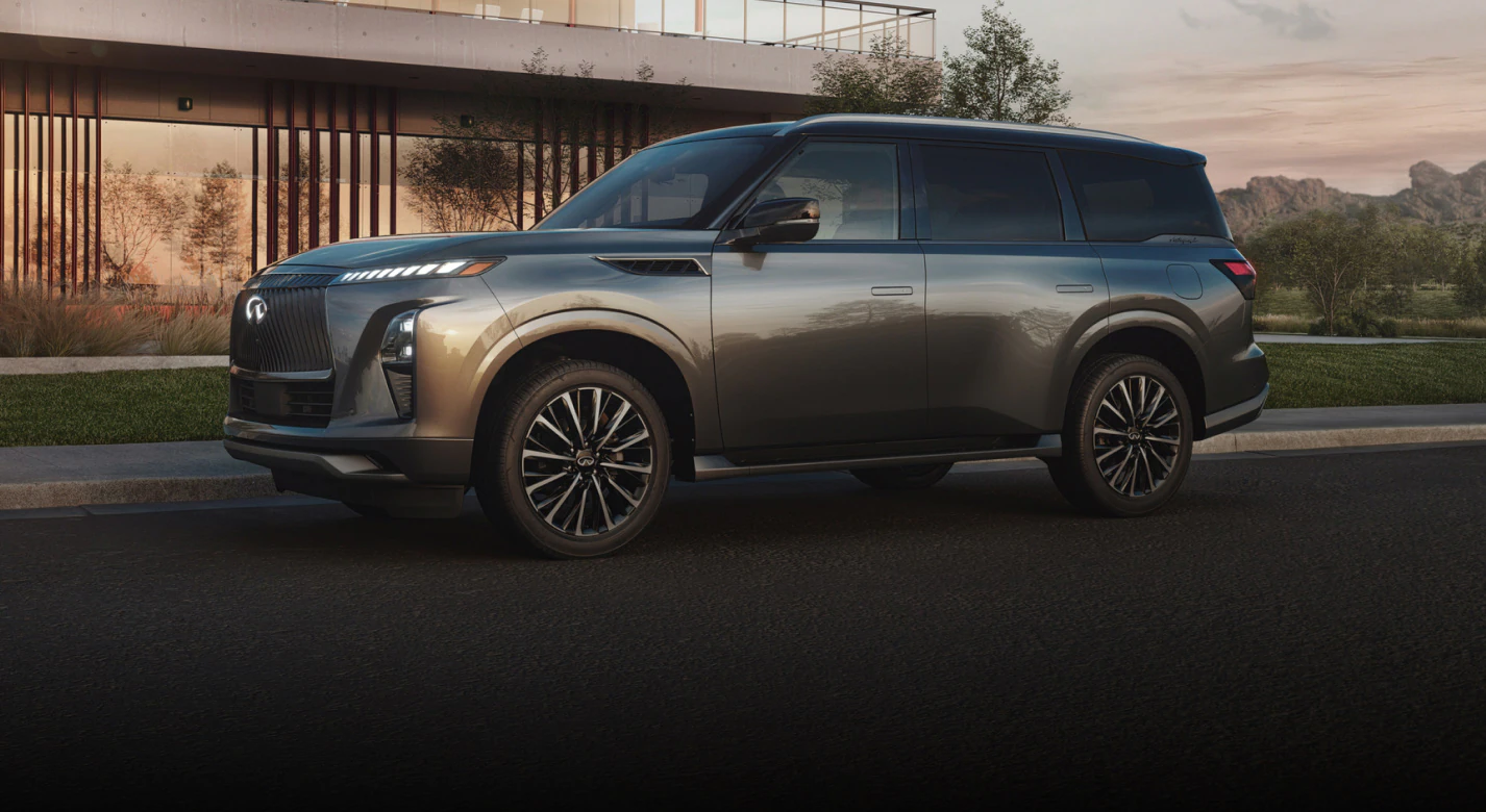 2026 INFINITI QX80 full-size luxury SUV serving drivers near Pompano Beach at Sawgrass INFINITI