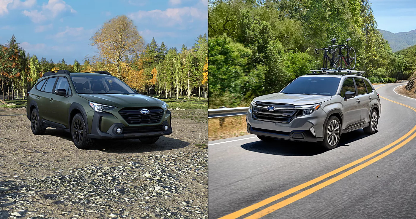 subaru forester vs outback, subaru suv comparison, forester vs outback features, subaru outback, subaru forester, all-wheel drive suv, subaru safety features, subaru reliability, subaru crossover comparison, subaru trim levels