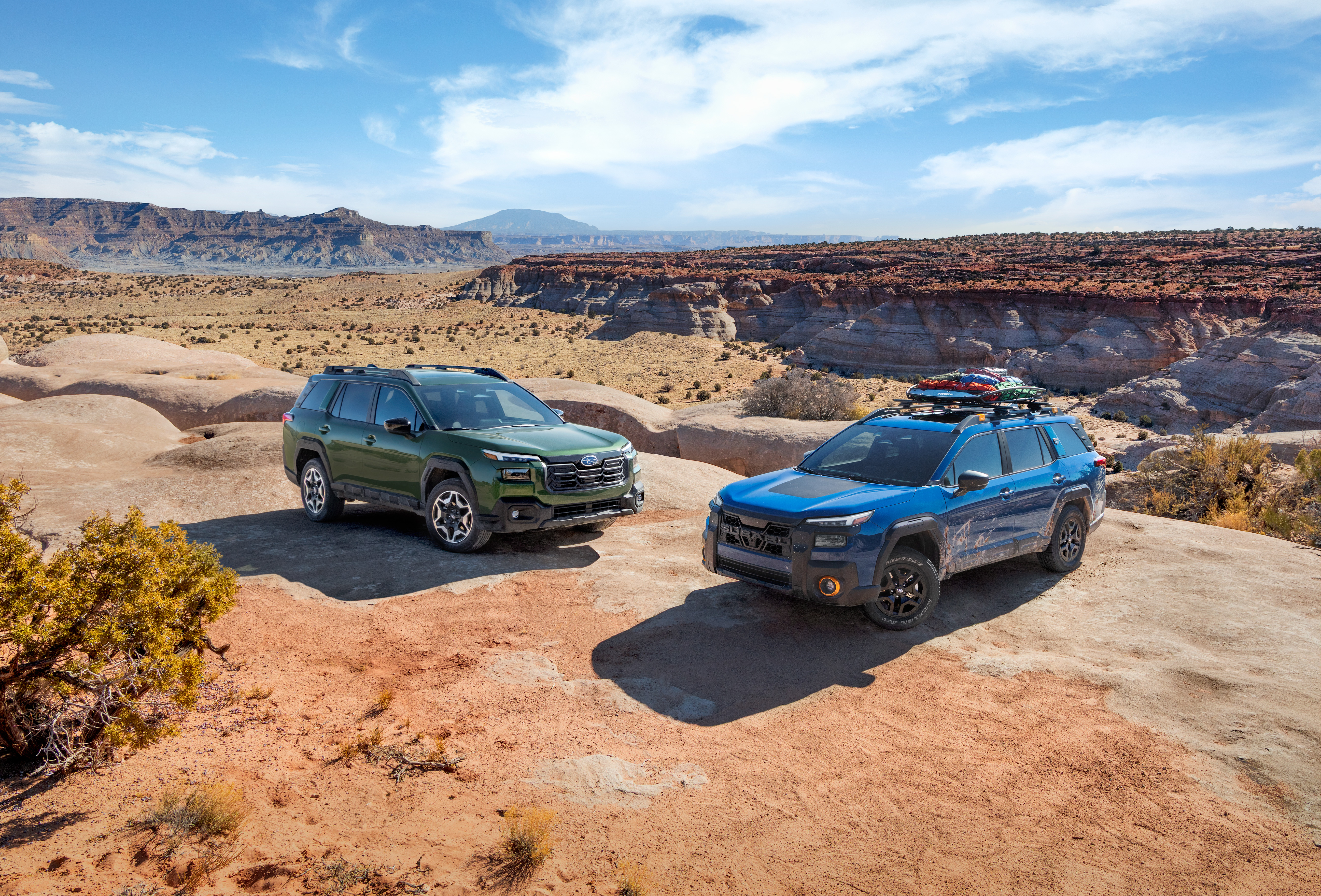 Subaru Forester driving on interstate