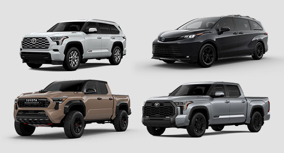 American-made Toyota SUVs like RAV4, Highlander, and Sequoia – built in the U.S. for reliability, safety, and family-ready performance.