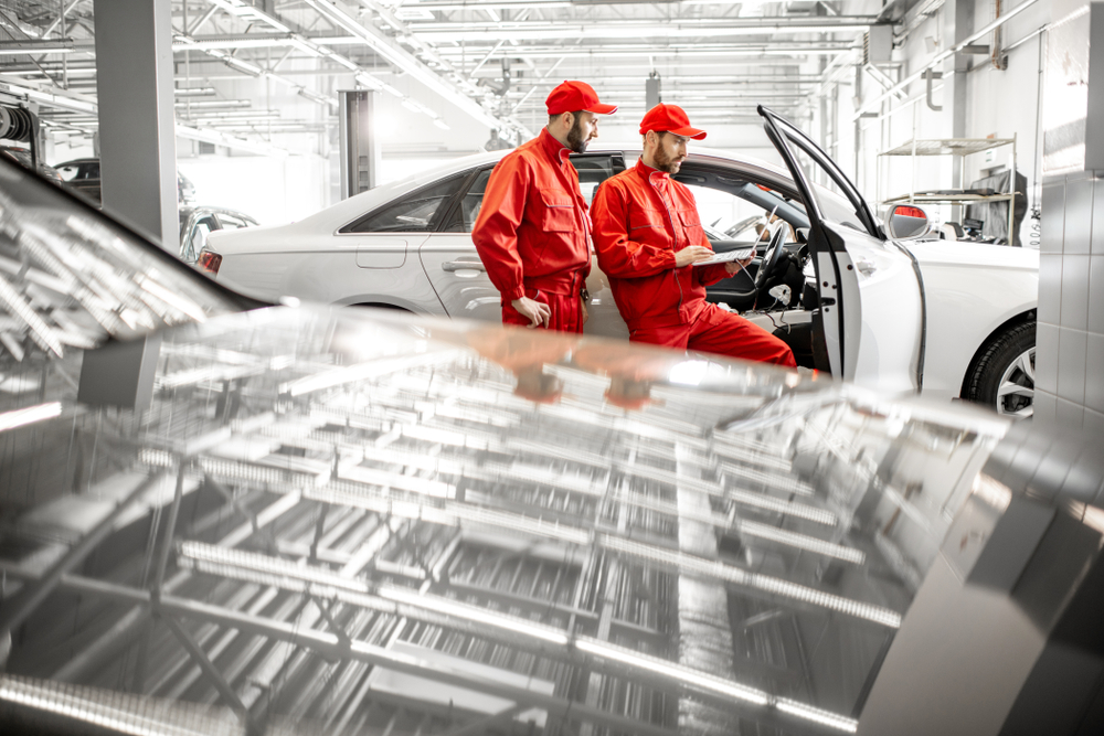 ADAS recalibration technicians Naples FL, certified OEM collision repair Naples, vehicle safety system diagnostics, advanced driver assistance system recalibration, Porsche Mercedes Audi sensor alignment, post-collision ADAS scan, factory-certified luxury car calibration, Naples Premium Collision Center repairs