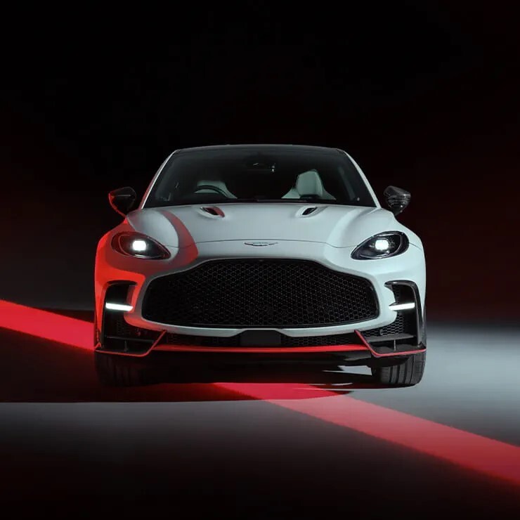 2026 Aston Martin DBX S aggressive front view