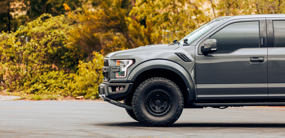 Heavy-duty tire service and alignment at AutoFair Ford of Haverhill Truck Shop – commercial bays for Ford Super Duty, F-150, and fleet vehicles