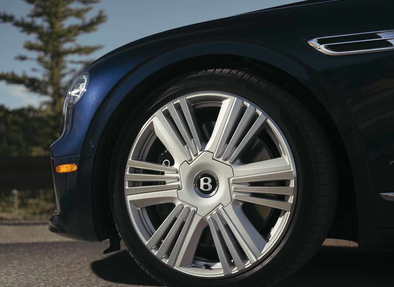 Bentley Flying Spur wheel design detail