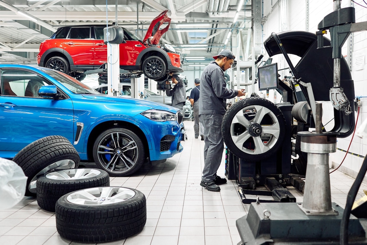 BMW of Freeport Service Center Area