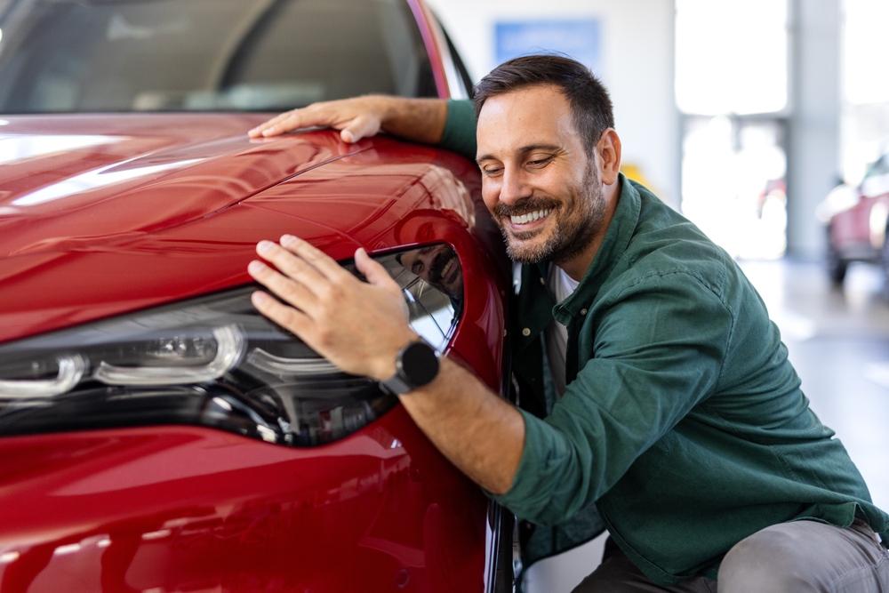 happy customer car repair Franklin TN, satisfied PDR service Cool Springs Collision, vehicle restoration customer smiles TN, dent repair client testimonial Williamson County, fast auto body repair Franklin Tennessee
