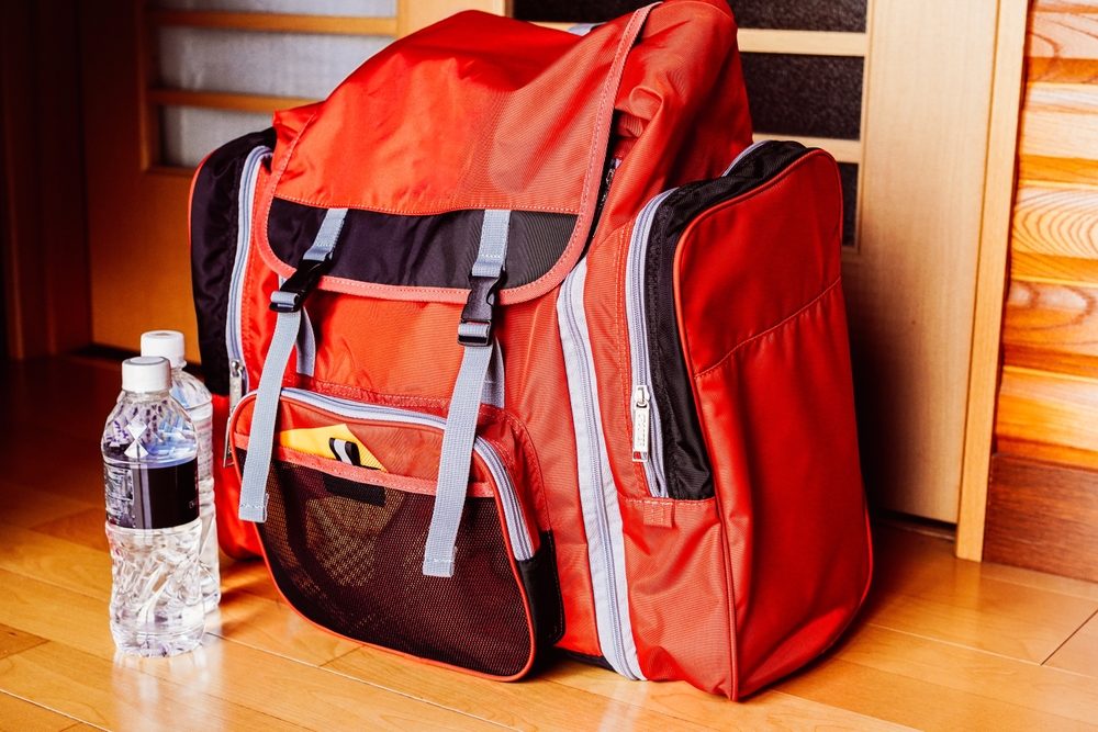 Hurricane emergency kit for car, bottled water first aid flashlight jumper cables, vehicle go bag supplies, Ready.gov checklist, Mercedes emergency kit Florida, evacuation preparation Daytona Beach, communication tools power bank, Mercedes hurricane readiness guide