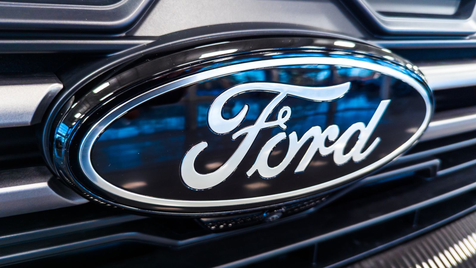 Ford F-150 and SUV lineup at Mark Ficken Ford on South Boulevard in Charlotte, North Carolina