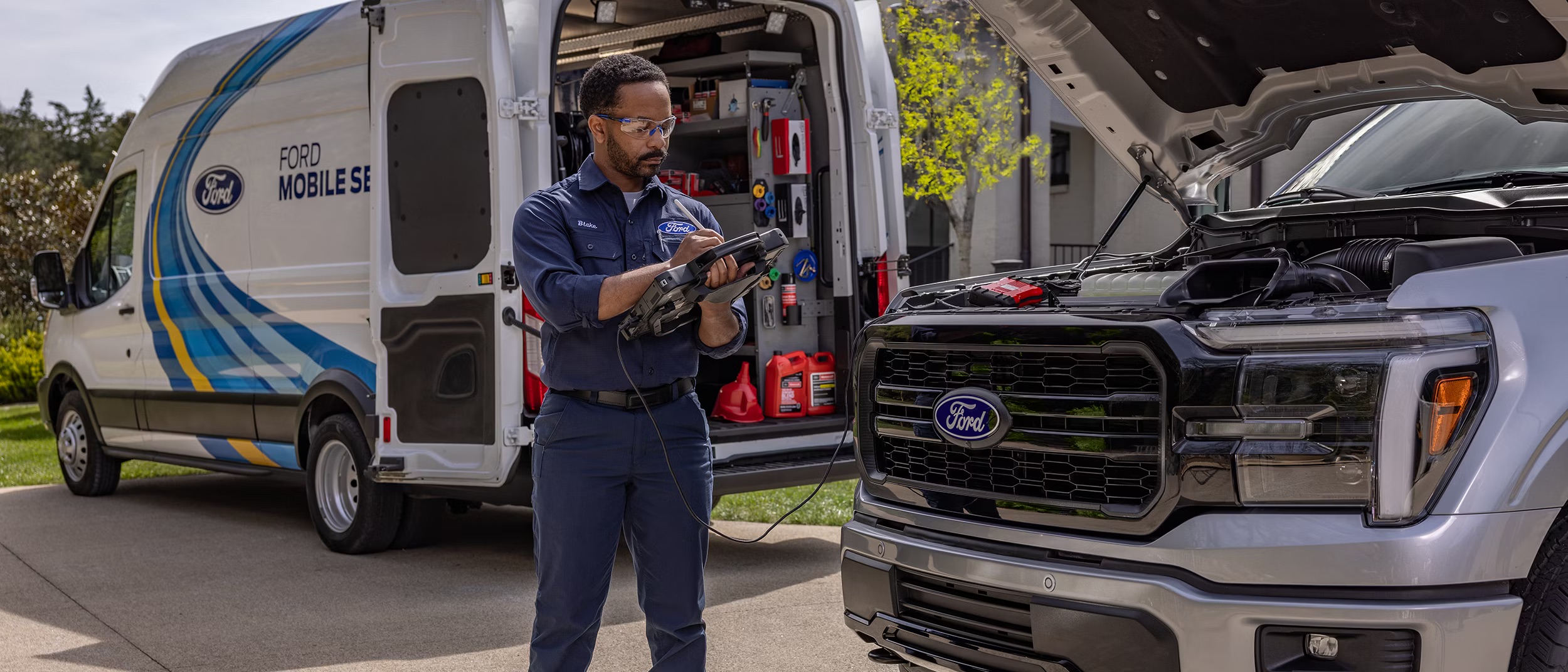 Ford mobile commercial fleet maintenance at Athens Ford near Athens GA