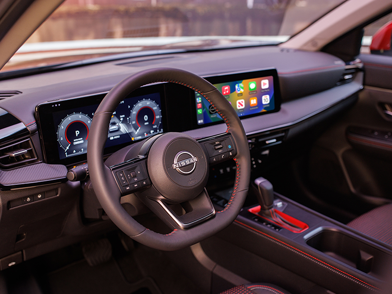 2025 Nissan kicks technology, nissan kicks infotainment, kicks apple carplay, nissan kicks dual displays, kicks tech features