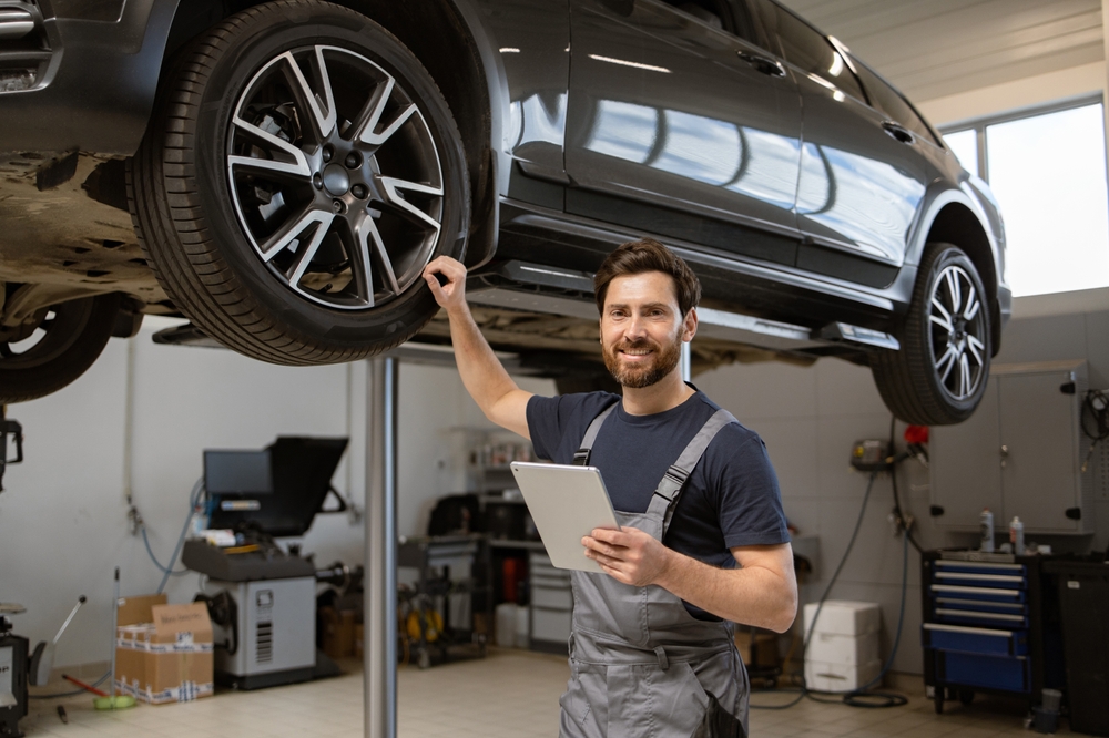 Lake Norman INFINITI certified technician Cornelius NC, pre-school car maintenance inspection, INFINITI SUV brake and tire check, Cornelius NC luxury vehicle service, back to school car repair, full multi-point inspection INFINITI