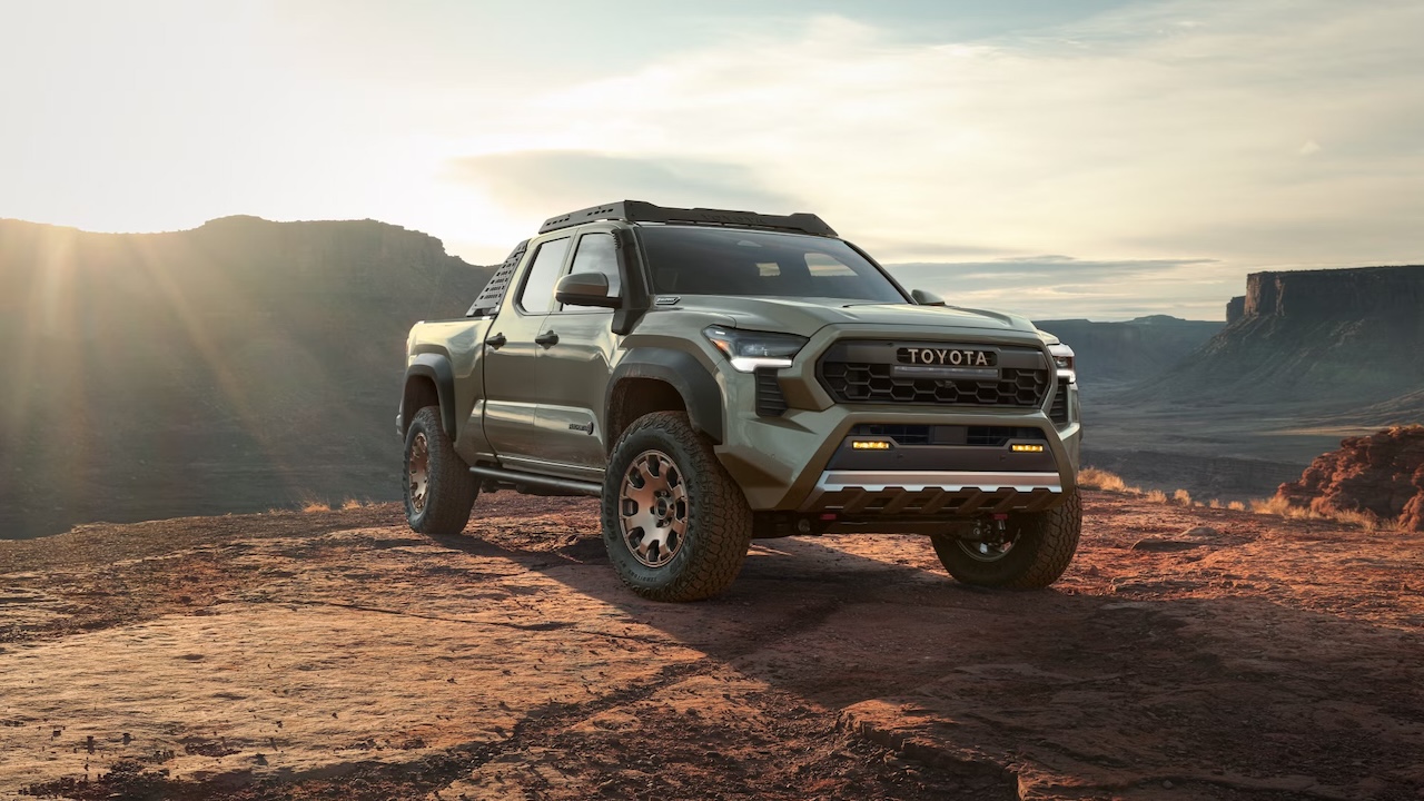 2025 Toyota Tacoma side profile.