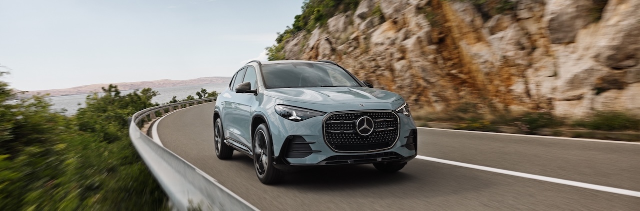 2028 Mercedes-Benz GLA SUV, an upcoming model at Mercedes-Benz of Naples