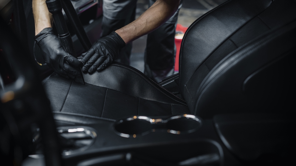 Mercedes interior pet hair removal and upholstery cleaning tips, remove dog hair from car seats, Mercedes leather seat cleaning Bonita Springs, car upholstery care guide, auto detailing upholstery tips, Mercedes service upholstery cleaning, Florida pet owners car care