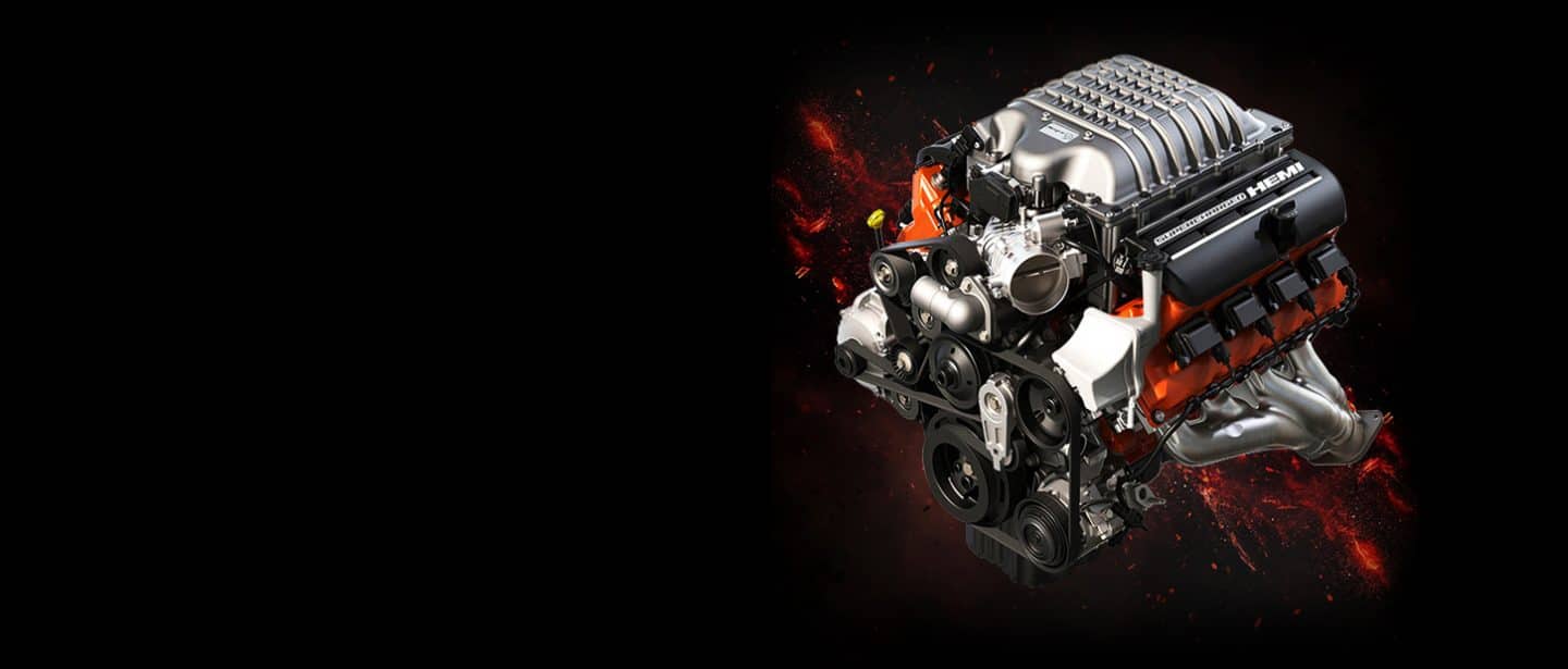 Supercharged HEMI engine Hellcat Redeye, Dodge powertrain service Newnan GA, supercharger oil maintenance, high-octane fuel 91 93, spark plug interval, cooling system flush, Mopar performance parts, Charger Challenger horsepower tuning, Newnan CDJR experts