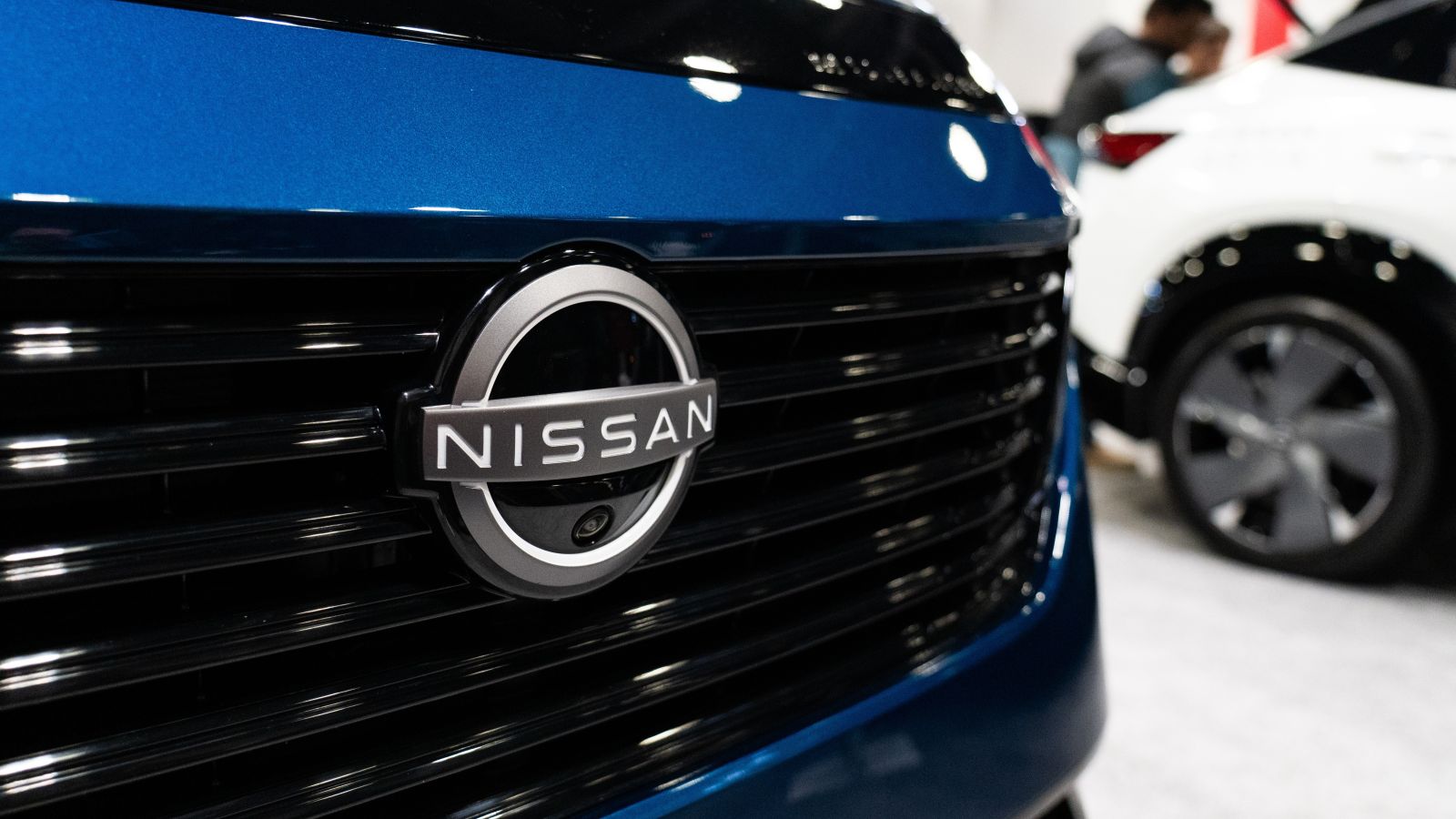 Nissan showroom at Downtown Nashville Nissan on Vantage Way