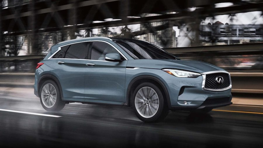 2023 INFINITI QX50 SUV On Highway