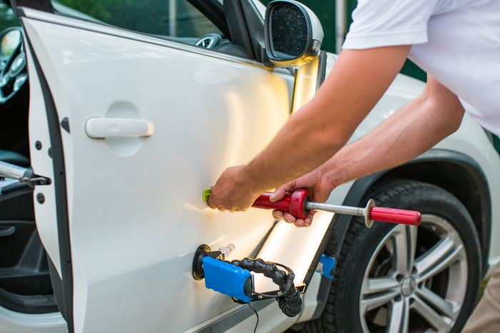 paintless dent repair Naples FL, PDR Naples Florida, auto dent removal service, door ding repair Naples, hail damage repair Naples FL, affordable dent repair, how paintless dent repair works, professional PDR service in Southwest Florida