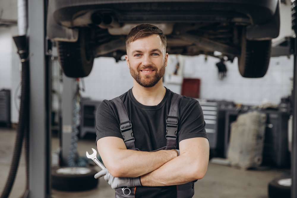Certified Ford technician undercarriage inspection, Palm Bay Ford service center, Bronco skid plate check, suspension and steering linkage inspection, rust and corrosion prevention coastal Florida, thorough undercarriage cleaning, alignment and wheel balance for off-road tires, Quick Lane Tire Center, factory-trained Ford techs, genuine Ford parts, Bronco maintenance Palm Bay FL, schedule Bronco inspection Melbourne FL