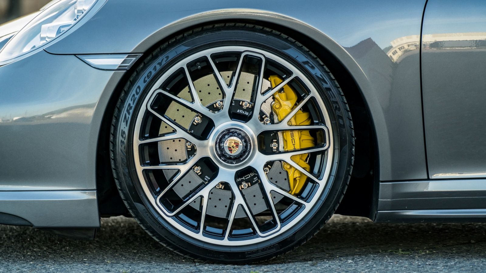 Porsche brake inspection at Porsche Fort Myers Service Center