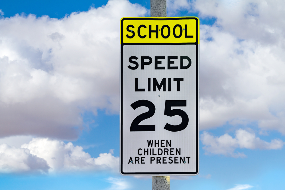 school zone speed limit Freeport NY, BMW safety back to school Long Island, Nassau County school driving laws, BMW alignment for school runs, BMW safety near schools, school commute car maintenance BMW Freeport