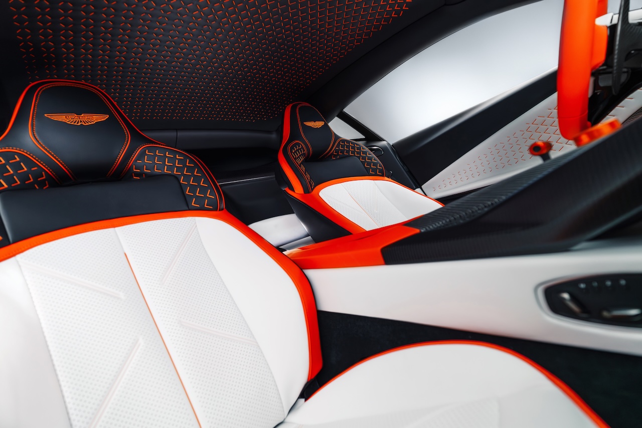 Aston Martin Valen wheel and side profile detail at Naples Luxury Imports