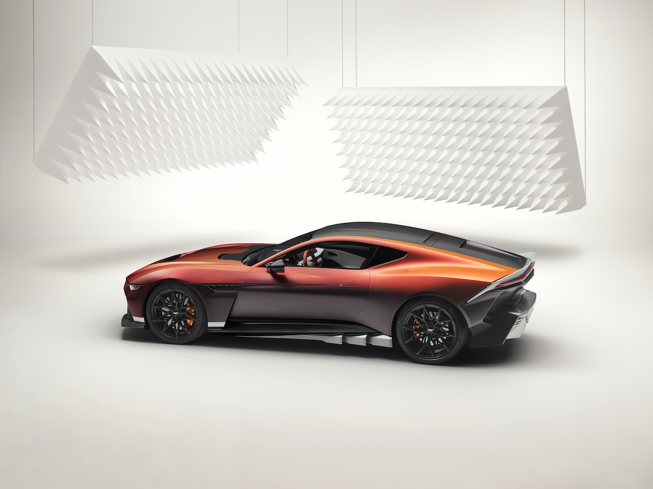 Aston Martin Valen side profile view at Naples Luxury Imports in Naples, FL