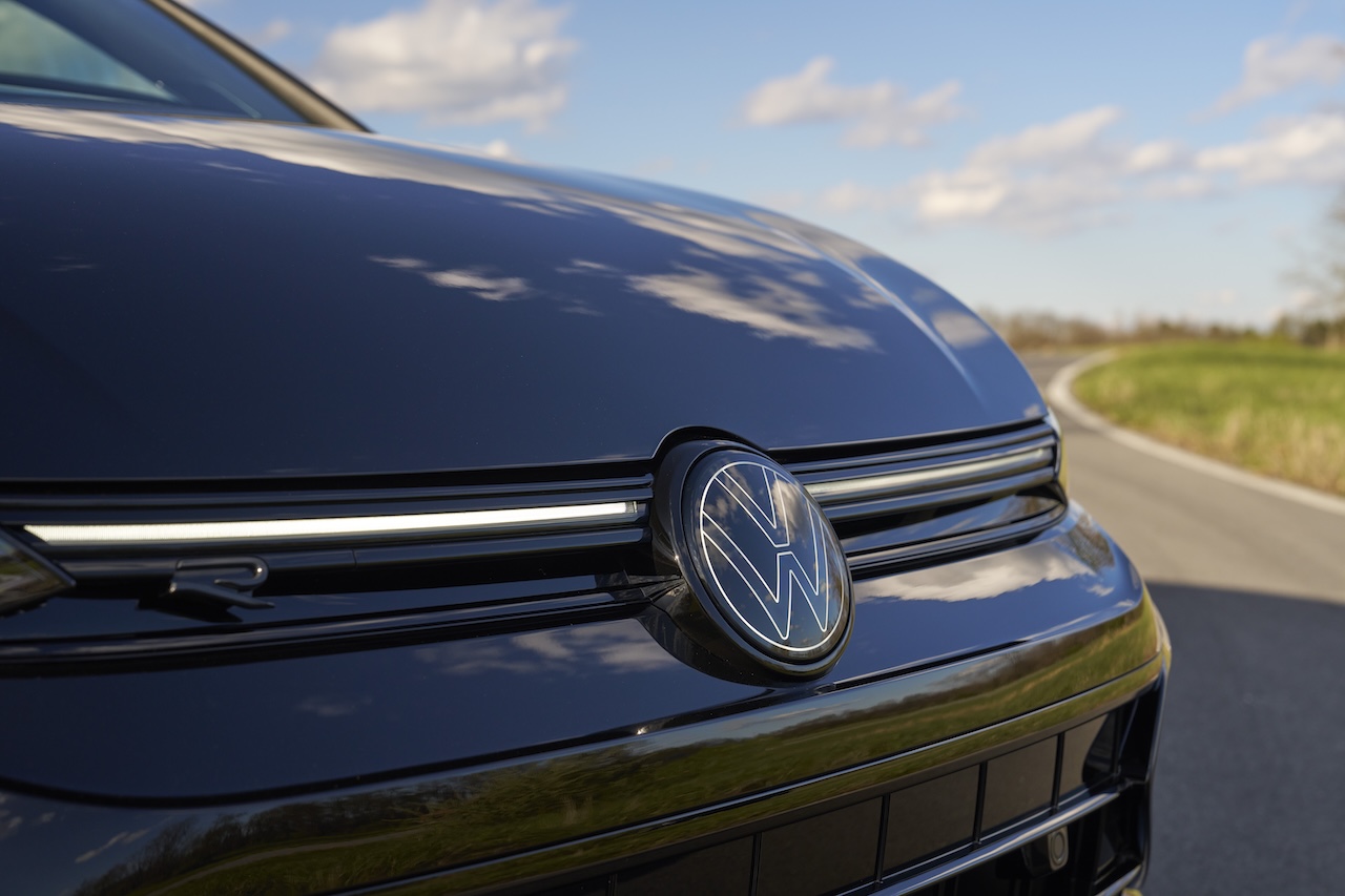 Volkswagen Golf R Black Edition front grille at Stone Mountain Volkswagen near Snellville, GA