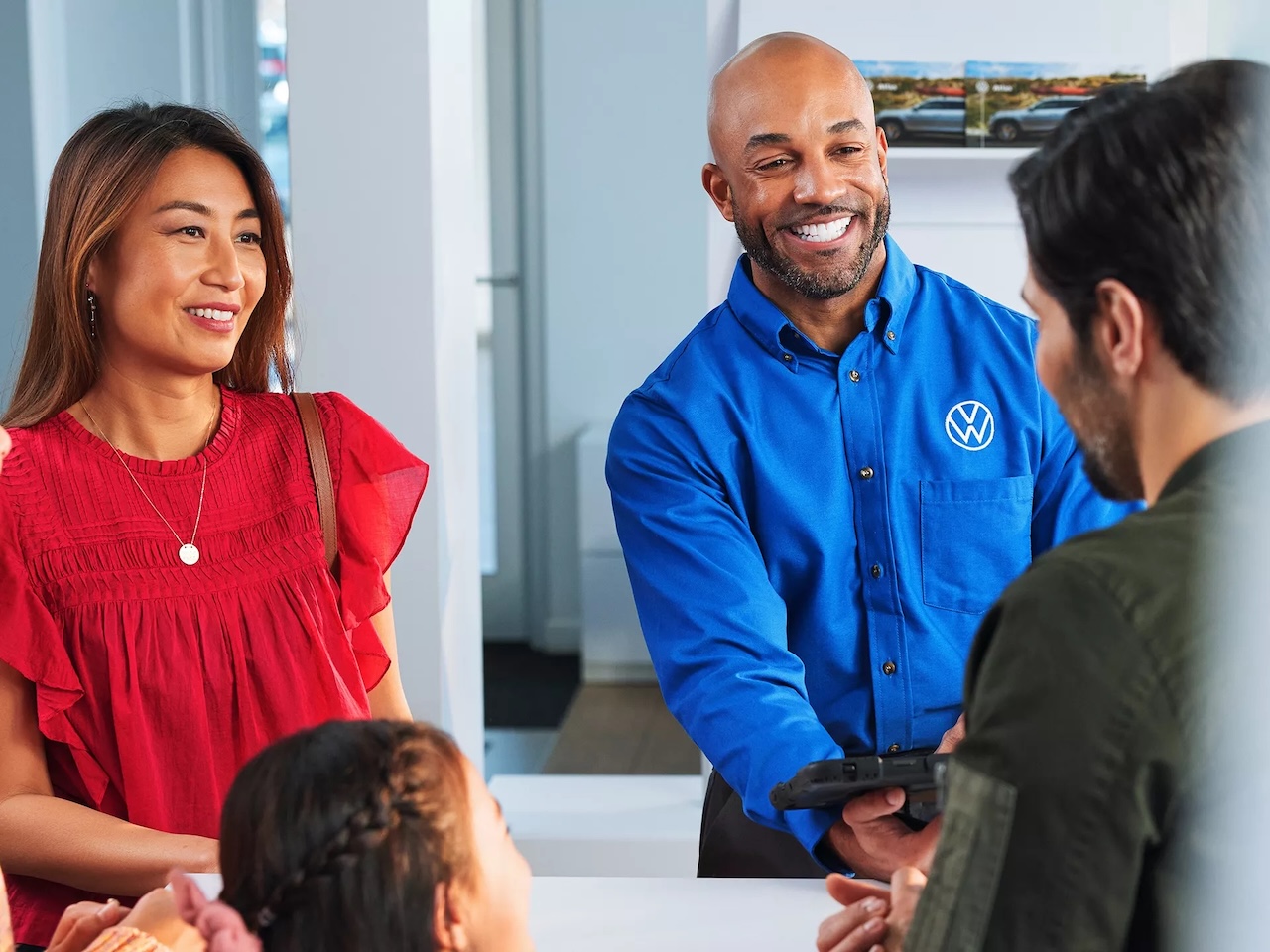 Volkswagen lease-end inspection and assessment process at Stone Mountain Volkswagen near Snellville, GA
